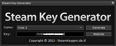 Steam key generator download